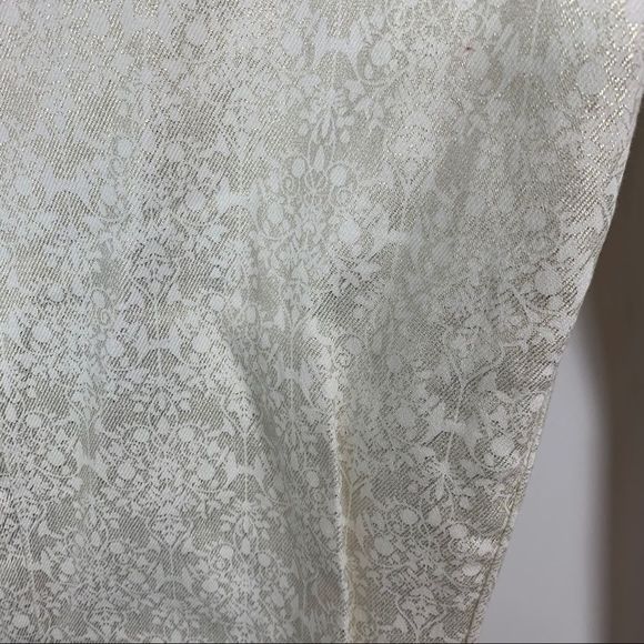 Soft Surroundings Midas Touch Gold/Ivory Leggings - Picture 3 of 8